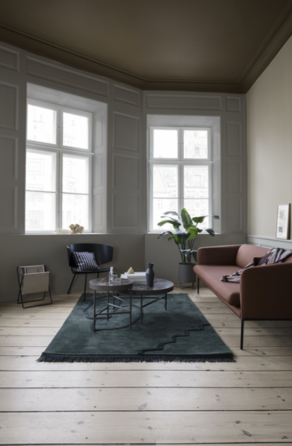 Ferm Living Turn Sofa 3-zits bank katoen-Blue/Light Grey