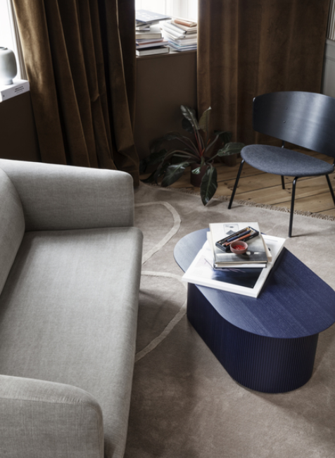 Ferm Living Turn Sofa 2-zits bank katoen-Linen - Natural