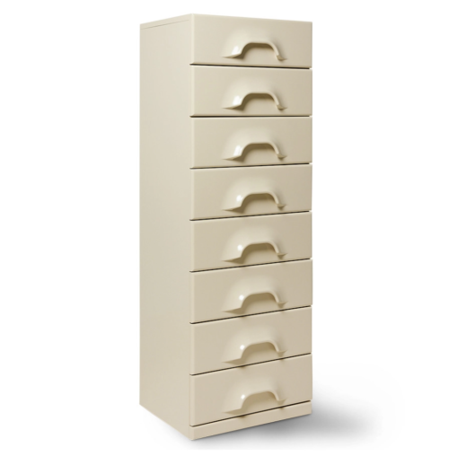 HKliving Chest of 8 drawers-Cream