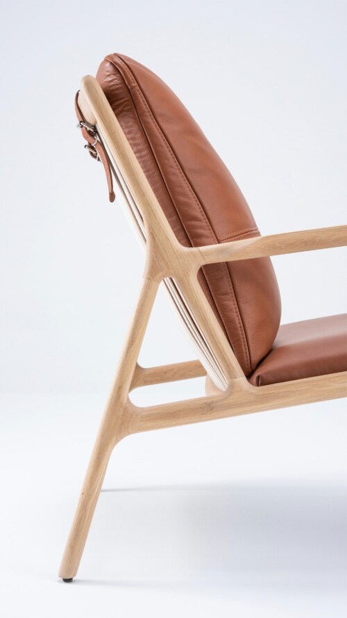 Gazzda Dedo Easy stoel-Dakar Leather Nature
