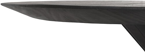 vanHarte Timeless Shape Black ovaal eettafel-240x100 cm