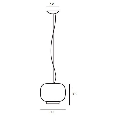 Foscarini Chouchin Reverse hanglamp-Grijs-nr. 3