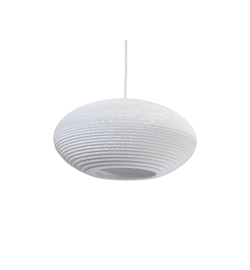 Graypants Disc wit hanglamp-∅ 43 cm