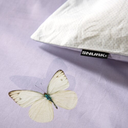 Snurk Butterfly Lilac dekbedovertrek-200x200/220 cm