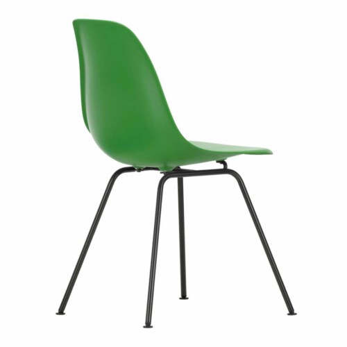 Vitra Eames DSX stoel met zwart gepoedercoat onderstel-Groen