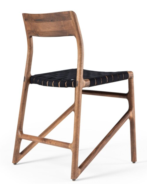 Gazzda Fawn Chair walnut stoel-Black