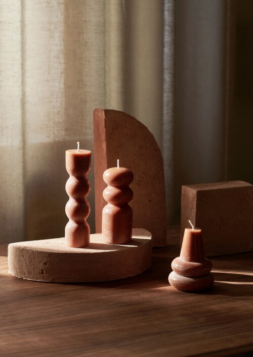 Ferm Living Shape Sculpture set-Rosatto