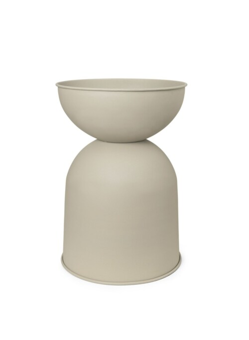 Ferm Living Hourglass bloempot-31x42,5 cm (Øxh)-Cashmere