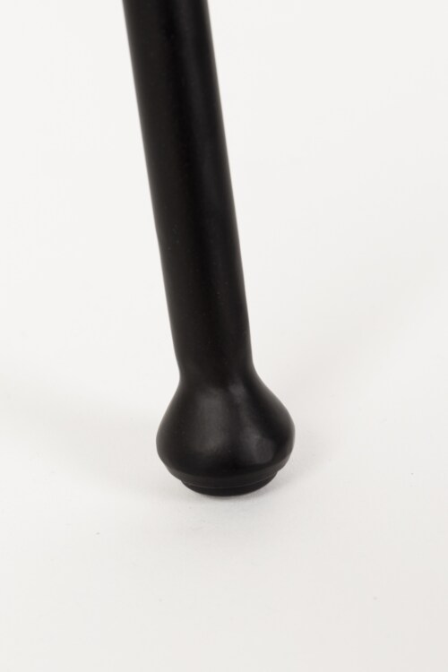 Zuiver Feston barkruk-Zwart-Zithoogte 76 cm