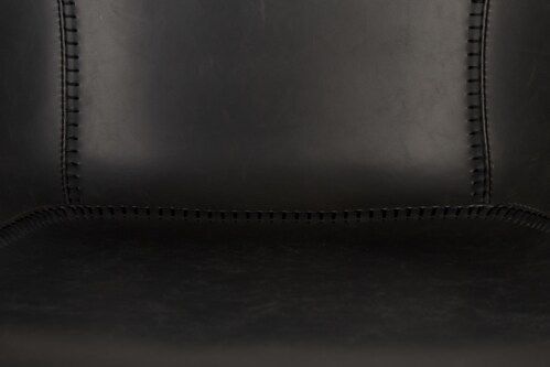 Zuiver Feston barkruk-Zwart-Zithoogte 65 cm OUTLET