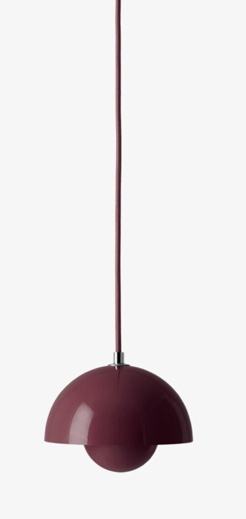 &tradition Flowerpot VP10 hanglamp-Dark Plum