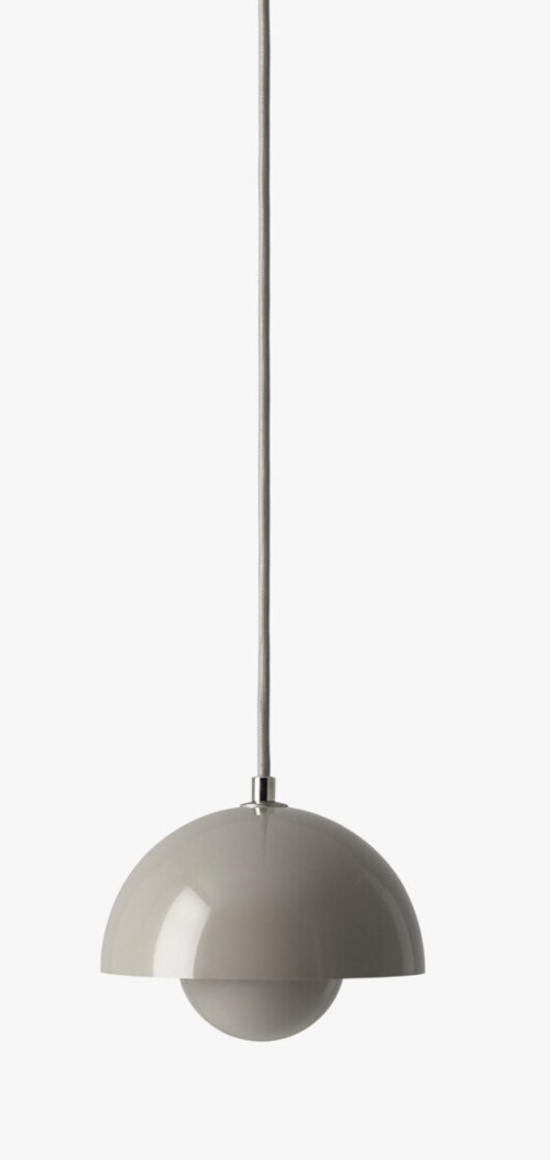 &tradition Flowerpot VP10 hanglamp-Grey beige