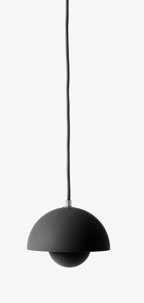 &tradition Flowerpot VP10 hanglamp-Matt black