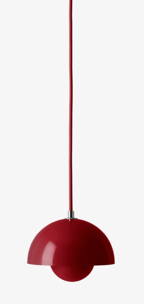 &tradition Flowerpot VP10 hanglamp-Vermilion Red