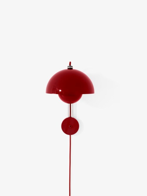 &tradition FlowerPot VP8 wandlamp-Vermilion Red