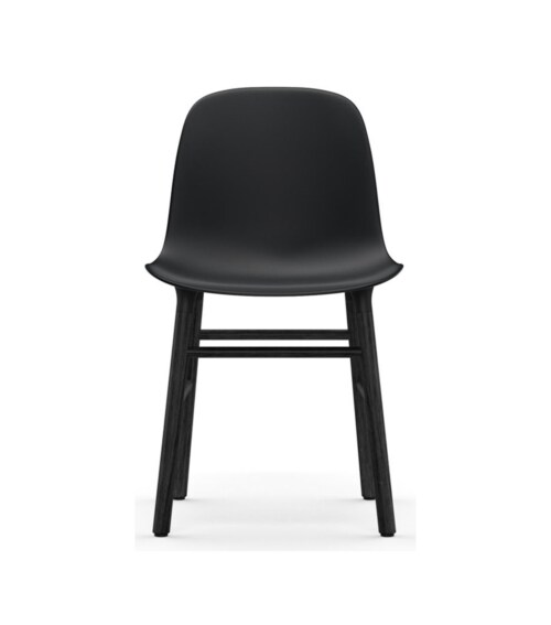 Normann Copenhagen Form Chair stoel zwart eiken-Zwart