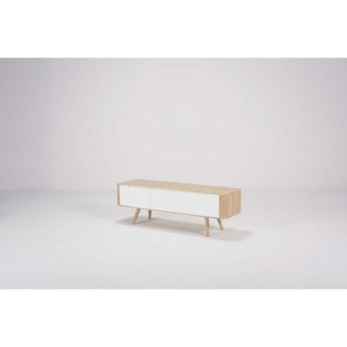 Gazzda Ena TV Sideboard tv-meubel 55 cm-135x55 cm-Hardwax oil white