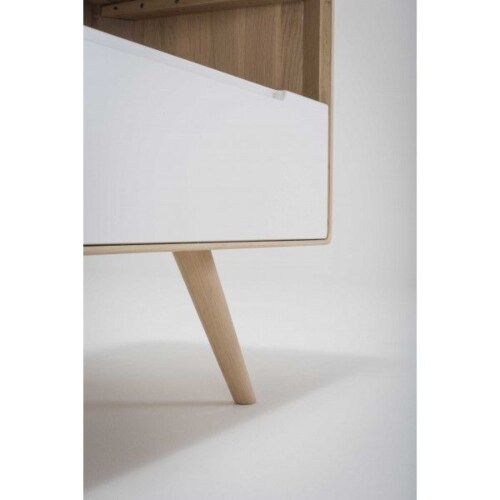Gazzda Ena TV Sideboard three tv-meubel-Hardwax oil white