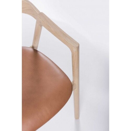Gazzda Muna Dakar Leather Chair stoel-Turf-light 2211