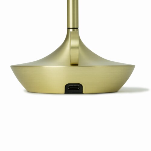 Graypants Wick S tafellamp-Brass