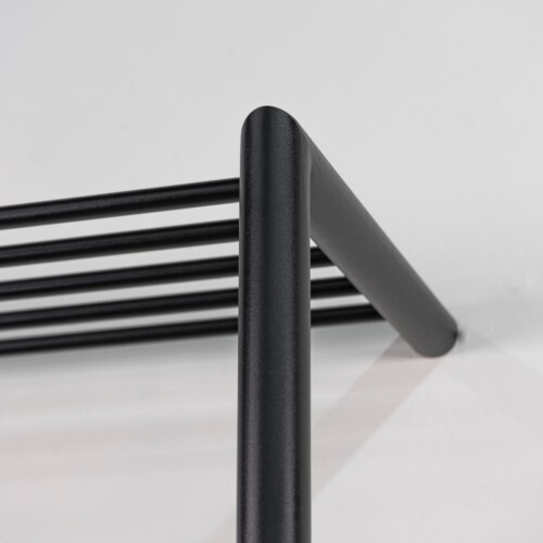 Spinder design Smooth wandkapstok-Zwart