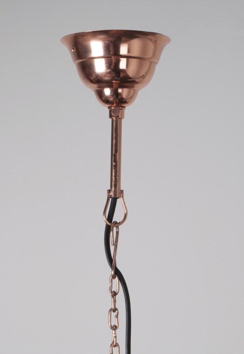 Zuiver Hammered Oval hanglamp-Koper