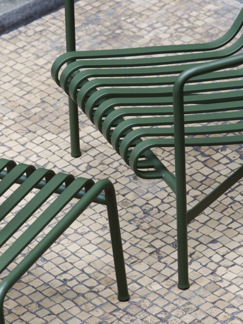 HAY Palissade Armchair stoel-Olijf groen