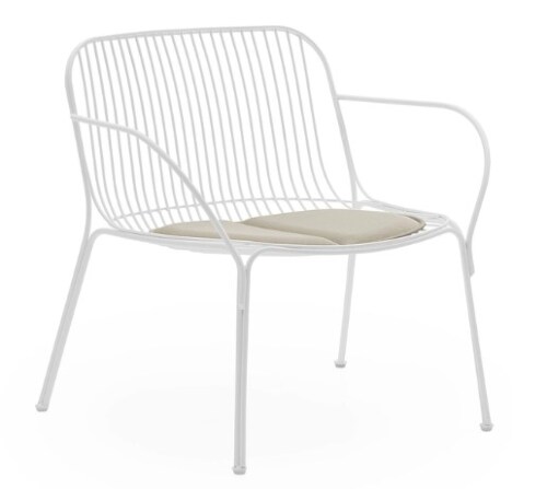 Kartell Hiray fauteuil outdoor-Wit