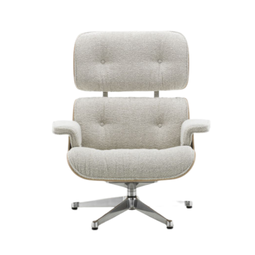 Vitra Eames Lounge Chair fauteuil - gestoffeerd - kersenhout