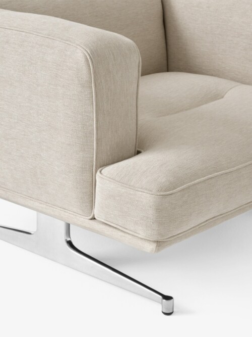 &tradition Inland AV21 fauteuil-Clay 0011-Poten aluminium