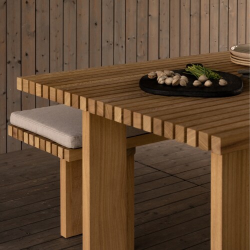 Studio HENK Elements Outdoor tafel Iroko-280x91 cm
