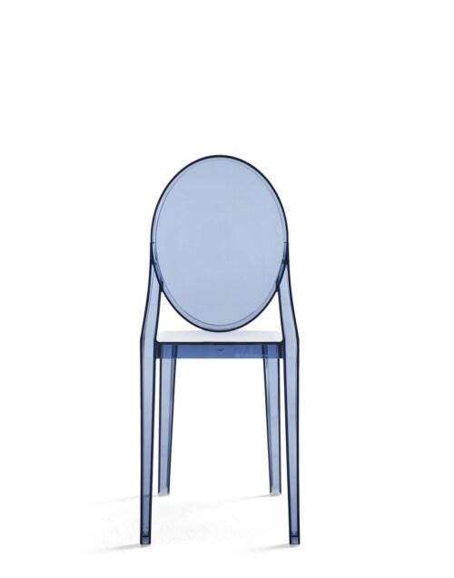 Kartell Victoria Ghost stoel-Stofblauw