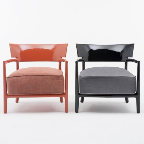 Kartell Cara fauteuil-Ivoor-Solid Color