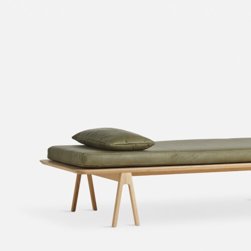 WOUD Level Daybed kussen-Moss Green