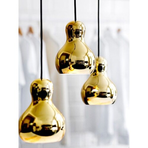 Lightyears Calabash P2 hanglamp-Gold-chroom