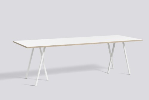 HAY Loop stand tafel-200x92,5 cm-Wit