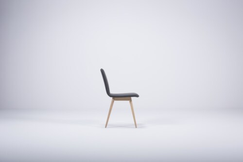 Gazzda Ena Toledo leather Chair light stoel-Nero