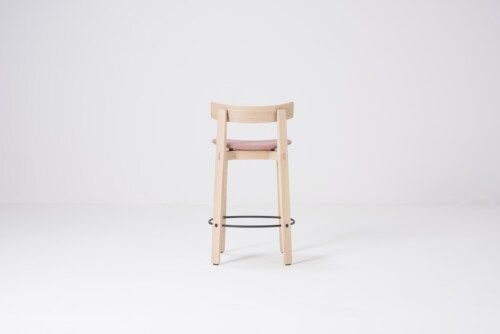 Gazzda Nora Main Line Flax Bar Chair barkruk met rugleuning-89 cm-Barbican 03