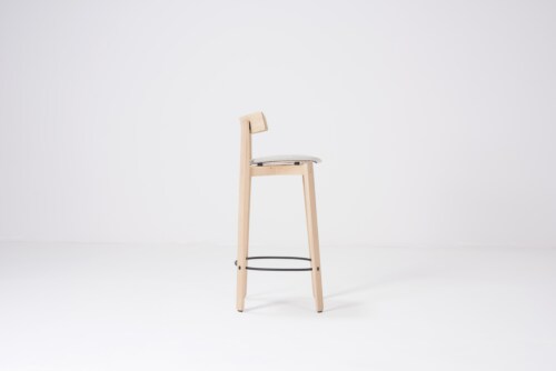 Gazzda Nora Main Line Flax Bar Chair barkruk met rugleuning-99 cm-Newbury 10