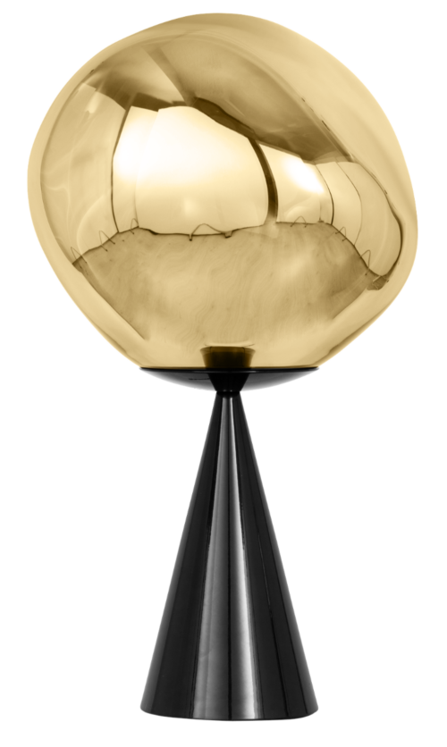 Tom Dixon Melt Cone Fat LED tafellamp-Gold