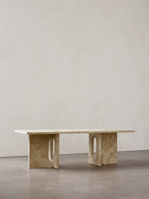 Audo Copenhagen Androgyne Stone/Marble salontafel-Kunis breccia