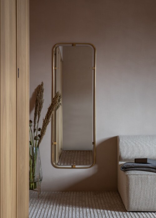 Audo Copenhagen Nimbus Rectangular spiegel-Messing