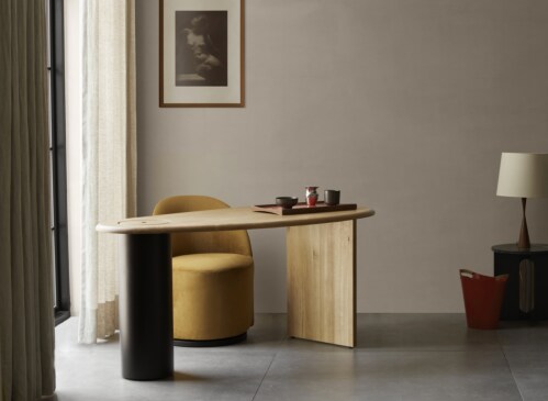 Audo Copenhagen Tearoom Side Swivel fauteuil-Safire 004
