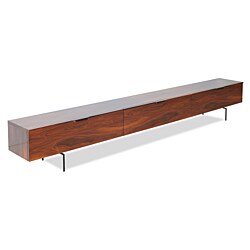 HKLiving Rosewood veneer tv-meubel -250 cm