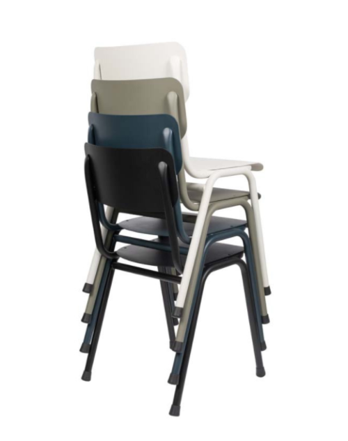 Zuiver Back to School outdoor stoel Moss grey OUTLET