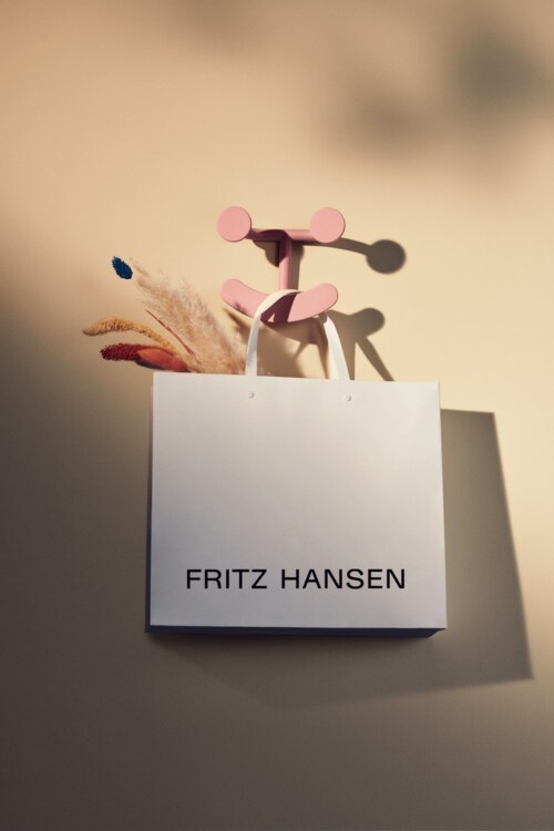 Fritz Hansen Happy Hook kapstok-Grijs groen