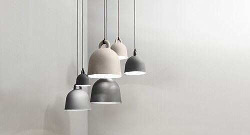 Normann Copenhagen Bell hanglamp-X-small-Wit