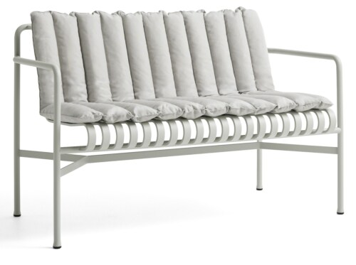 HAY Palissade Soft Quilted Dining Bench kussen-Sky Grey