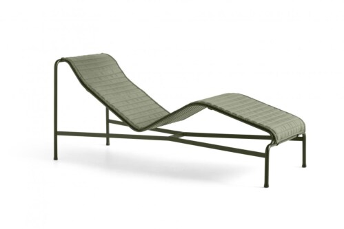 HAY Palissade outdoor lounge stoel-Olive