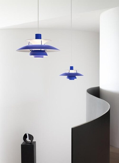 Louis Poulsen PH5 Monochrome hanglamp-Zwart